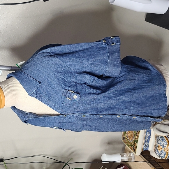 Anne Klein Button Up Blouse - Picture 4 of 6